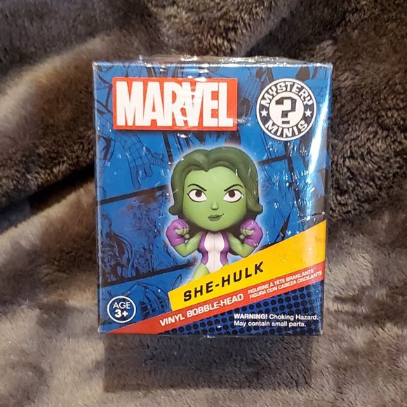 Funko Marvel Mystery Minis She HULK Exclusive Vinyl Bobble-Head Figure NEW - Picture 1 of 3